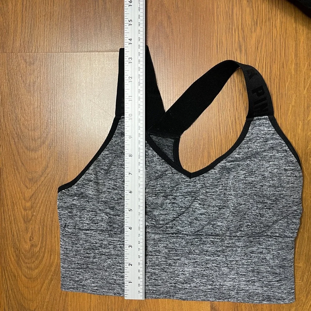 Pink Victoria Secret Sport Women Seamless Lightly Lined Racerback Sports Bra S
